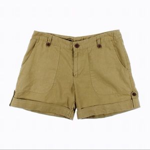 Patagonia Island Hemp Short Rolled Hem Khaki Green